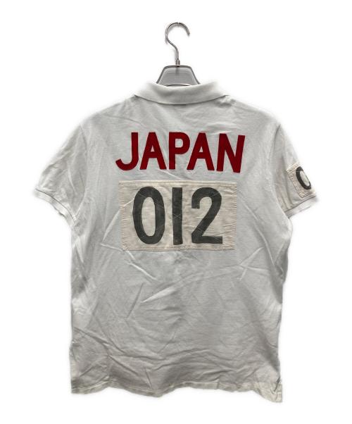 POLO RALPH LAUREN（ポロ・ラルフローレン）POLO RALPH LAUREN (ポロ・ラルフローレン) ポニー刺繍ポロシャツ ホワイト サイズ:XLの古着・服飾アイテム