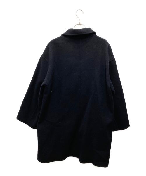 UNITED ARROWS TOKYO（ユナイテッドアローズトウキョウ）UNITED ARROWS TOKYO (ユナイテッドアローズトウキョウ) リバーミドルテーラードコート ネイビー サイズ:38の古着・服飾アイテム