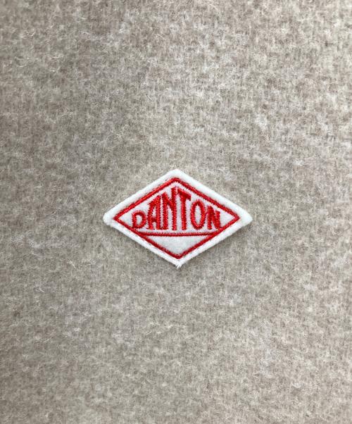 DANTON（ダントン）DANTON (ダントン) ノーカラーメルトンウールジャケット ベージュ サイズ:36の古着・服飾アイテム