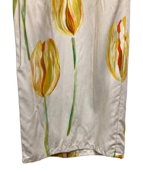 TOLIGHT（トライト）TOLIGHT (トライト) JOURNAL STANDARD (ジャーナルスタンダード) TULIPプリントパンツ イエロー サイズ:36の古着・服飾アイテム