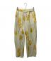 TOLIGHT（トライト）の古着「TULIPプリントパンツ」｜イエロー
