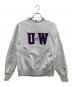 Champion（チャンピオン）の古着「ワシントンカレッジ リバースウィーブスウェット」｜グレー
