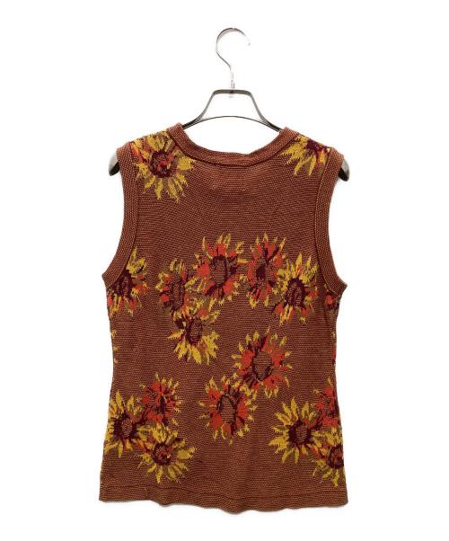 TOLIGHT（トライト）TOLIGHT (トライト) JOURNAL STANDARD (ジャーナルスタンダード) フラワージャガードニットプルオーバー ブラウン サイズ:Fの古着・服飾アイテム