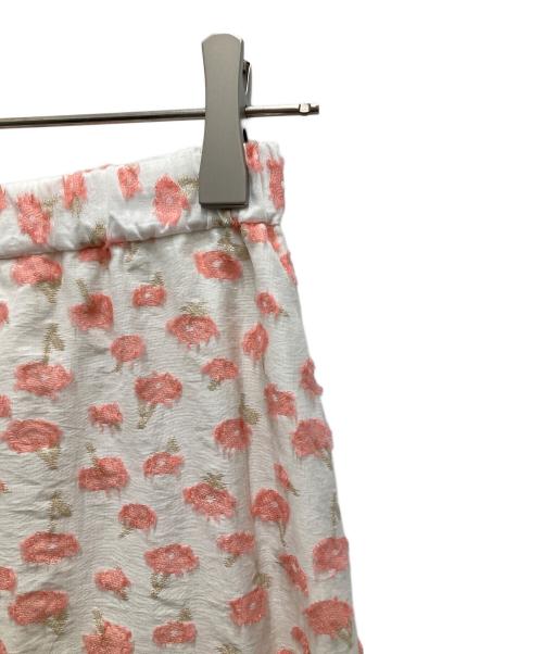 IENA（イエナ）IENA (イエナ) カットジャガードスカート ピンク サイズ:Fの古着・服飾アイテム