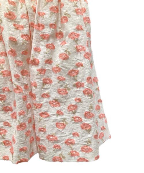 IENA（イエナ）IENA (イエナ) カットジャガードスカート ピンク サイズ:Fの古着・服飾アイテム