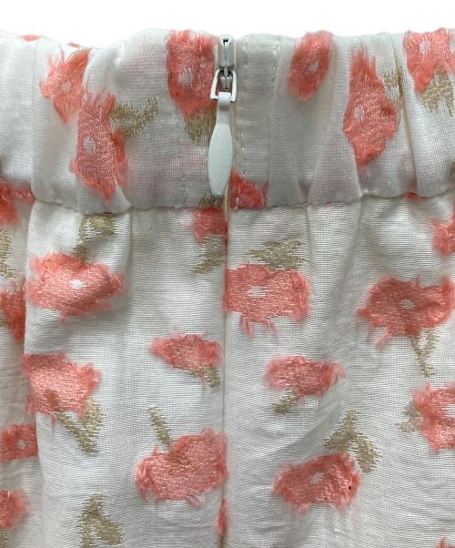 IENA（イエナ）IENA (イエナ) カットジャガードスカート ピンク サイズ:Fの古着・服飾アイテム