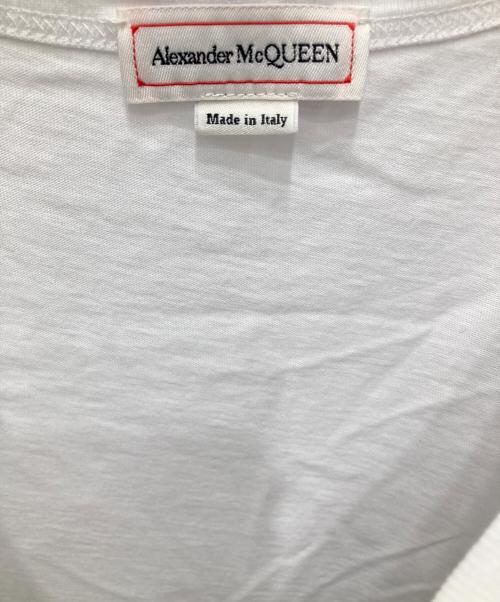 ALEXANDER McQUEEN（アレキサンダーマックイーン）ALEXANDER McQUEEN (アレキサンダーマックイーン) スカルプリントカットソー ホワイト サイズ:Sの古着・服飾アイテム