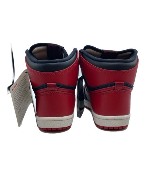 NIKE（ナイキ）NIKE (ナイキ) Air Jordan 1 High 85 Bred ブラック×レッド サイズ:24 未使用品の古着・服飾アイテム