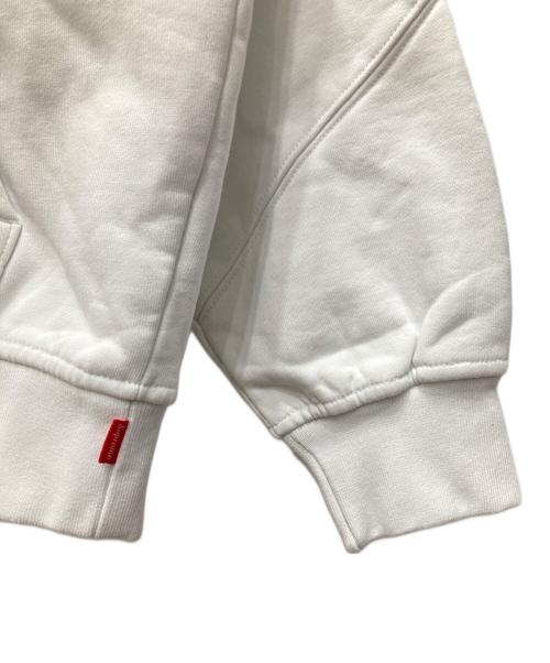 NIKE（ナイキ）NIKE (ナイキ) SUPREME (シュプリーム) 25SS Zip Up Hooded Sweatshirt/ジップ アップ フーディー スウェットシャツ ホワイト サイズ:S 未使用品の古着・服飾アイテム