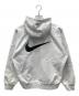 NIKE (ナイキ) SUPREME (シュプリーム) 25SS Zip Up Hooded Sweatshirt/ジップ アップ フーディー スウェットシャツ ホワイト サイズ:S 未使用品：20000円