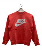 NIKE×NIGOナイキ×二ゴー）の古着「NRG Crew Fleece」｜レッド