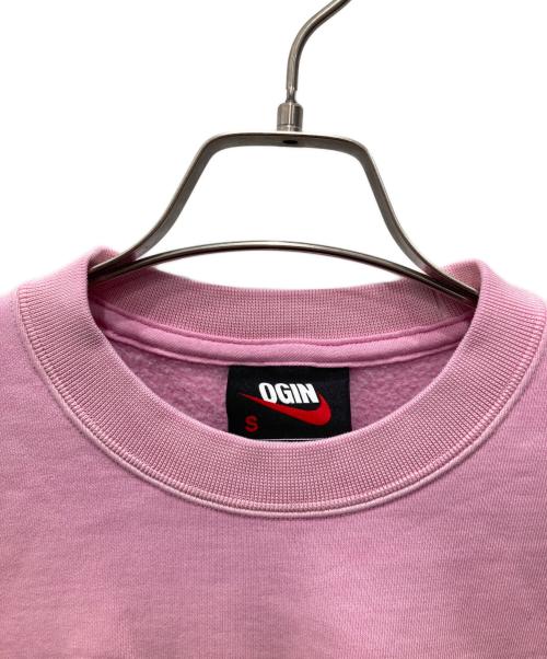 NIKE（ナイキ）NIKE (ナイキ) NIGO (二ゴー) NRG Crew Fleece ピンク サイズ:S 未使用品の古着・服飾アイテム
