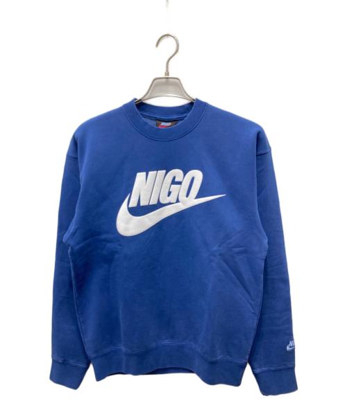 NIKE（ナイキ）NIKE (ナイキ) NIGO (二ゴー) NRG Crew Fleece ネイビー サイズ:S 未使用品の古着・服飾アイテム