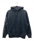 NIKE×SUPREMEナイキ×シュプリーム）の古着「24SS Hooded Sweatshirt」｜ブラック