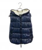 DUVETICAデュベティカ）の古着「FEBEダウンベスト」｜ネイビー