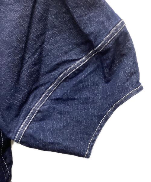 HER LIP TO（ハーリップトゥ）Her lip to (ハーリップトゥ) Imperia Volume Sleeve Dress インディゴ サイズ:Mの古着・服飾アイテム