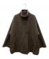 SLOBE IENA（スローブ イエナ）の古着「souple woolダブルフェイススタンドコート/スープル・ウール ダブルフェイススタンドコート」｜ブラウン
