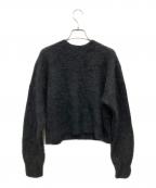 Plageプラージュ）の古着「Fur Back Open プルオーバー/ファー バック オープン プルオーバー」｜グレー