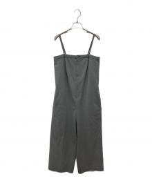 SLOBE IENA（スローブ イエナ）の古着「ツイルトロアイラインサロペ」｜グレー