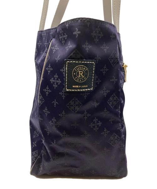 russet（ラシット）russet (ラシット) エブリデイトートバッグ ネイビーの古着・服飾アイテム