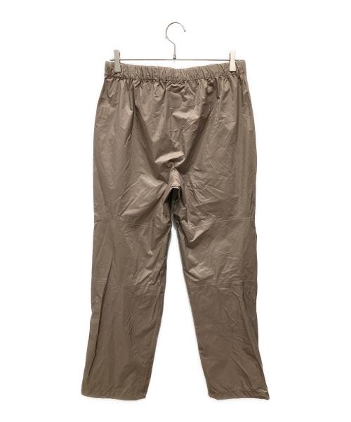 Snow peak（スノーピーク）snow peak (スノーピーク) 2.5レイヤーレインパンツ ブラウン サイズ:Mの古着・服飾アイテム