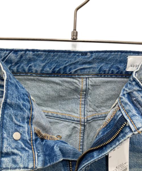 upper hights（アッパーハイツ）upper hights (アッパーハイツ) IENA (イエナ) 別注THE HIM ワイドストレートデニム インディゴ サイズ:22の古着・服飾アイテム