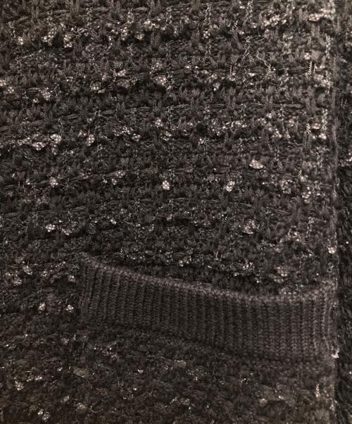 JOURNAL STANDARD relume（ジャーナルスタンダード レリューム）JOURNAL STANDARD relume (ジャーナルスタンダード レリューム) TWEEDYニットジャケット ブラック サイズ:Fの古着・服飾アイテム