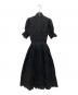 SEVEN TEN by MIHO KAWAHITO (セブン テン バイ ミホ カワヒト) コットンカットワークレースドレス ブラック サイズ:XS：15000円