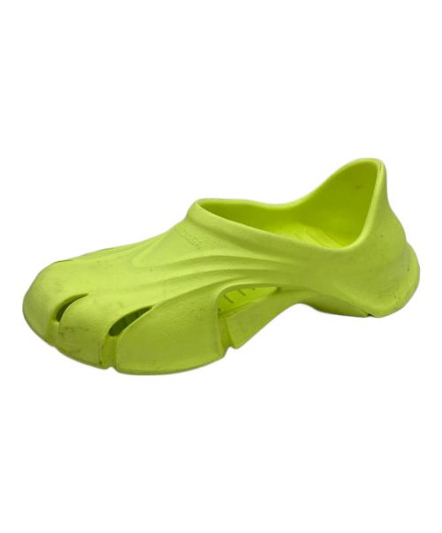 BALENCIAGA（バレンシアガ）BALENCIAGA (バレンシアガ) モールドクロースドラバーサンダル ライムイエロー サイズ:26.5の古着・服飾アイテム