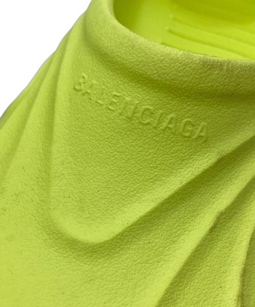BALENCIAGA（バレンシアガ）BALENCIAGA (バレンシアガ) モールドクロースドラバーサンダル ライムイエロー サイズ:26.5の古着・服飾アイテム