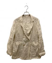 SLOBE IENA（スローブ イエナ）の古着「ラミージョーゼットジャケット」｜ベージュ