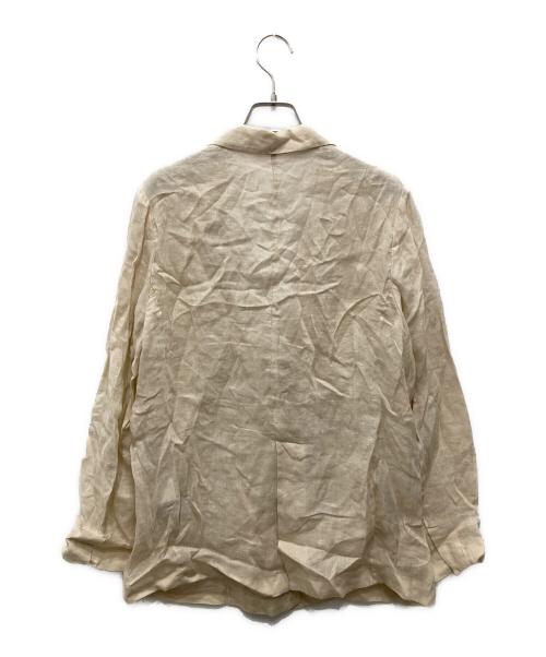 SLOBE IENA（スローブ イエナ）SLOBE IENA (スローブ イエナ) ラミージョーゼットジャケット ベージュ サイズ:不明（実寸をご確認ください）の古着・服飾アイテム