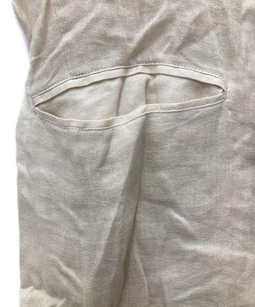 SLOBE IENA（スローブ イエナ）SLOBE IENA (スローブ イエナ) ラミージョーゼットジャケット ベージュ サイズ:不明（実寸をご確認ください）の古着・服飾アイテム