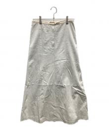 BASERANGE（ベースレンジ）の古着「ARTHUR SKIRT」｜グレー