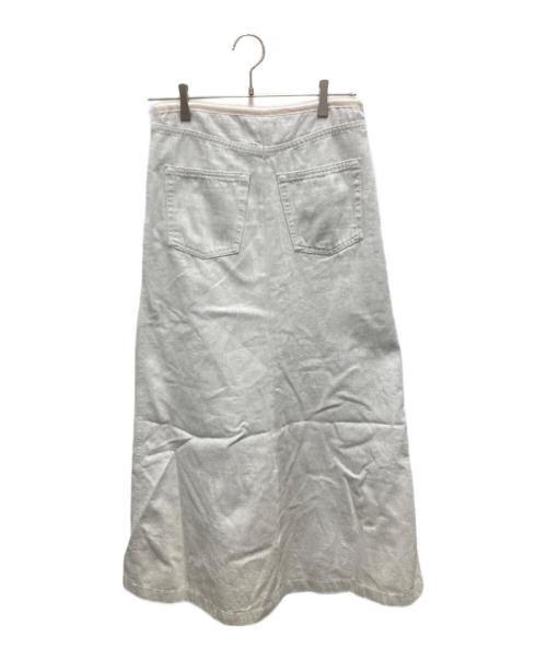 BASERANGE（ベースレンジ）BASERANGE (ベースレンジ) ARTHUR SKIRT グレー サイズ:XSの古着・服飾アイテム