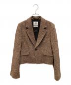 MACPHEEマカフィー）の古着「LIVING STONE ショートジャケット/リビング ストーン ジャケット」｜ブラウン