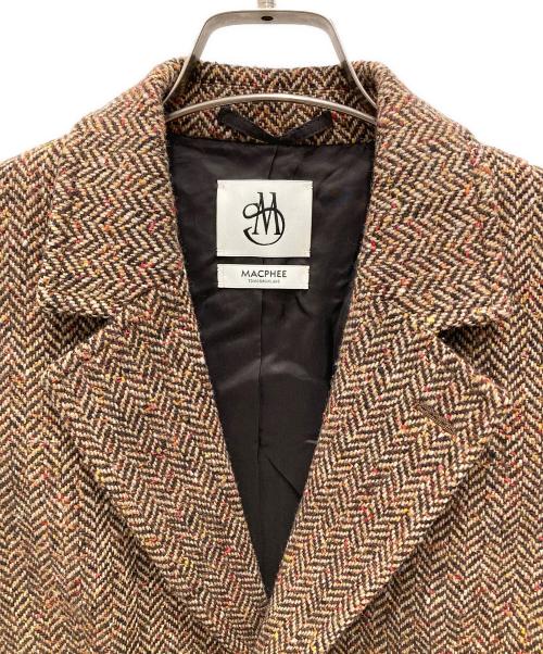 MACPHEE（マカフィー）MACPHEE (マカフィー) LIVING STONE ショートジャケット/リビング ストーン ジャケット ブラウン サイズ:36の古着・服飾アイテム