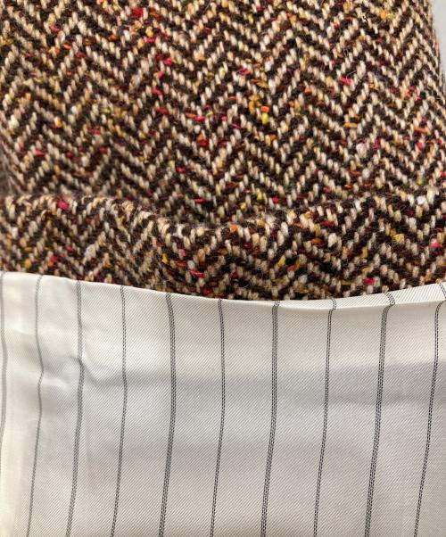 MACPHEE（マカフィー）MACPHEE (マカフィー) LIVING STONE ショートジャケット/リビング ストーン ジャケット ブラウン サイズ:36の古着・服飾アイテム