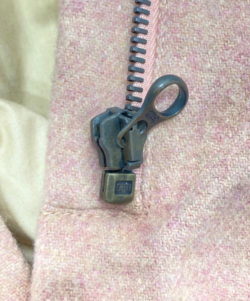 SEE BY CHLOE（シーバイクロエ）SEE BY CHLOE (シーバイクロエ) ウールナイロンハーフコート ピンク サイズ:40の古着・服飾アイテム