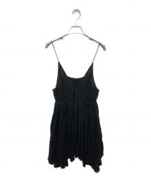 IENA（イエナ）の古着「ギャザーフレアキャミ」｜ブラック