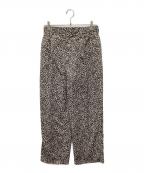 journal standard L'essageジャーナルスタンダード レサージュ）の古着「レオパードプリントパンツ」｜ブラウン
