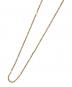 GIGI（ジジ）の古着「Gold line necklace/ネックレス」