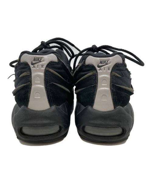 NIKE（ナイキ）NIKE (ナイキ) COMME des GARCONS HOMME PLUS (コムデギャルソンオムプリュス) AIR MAX 95 ブラック サイズ:24cmの古着・服飾アイテム