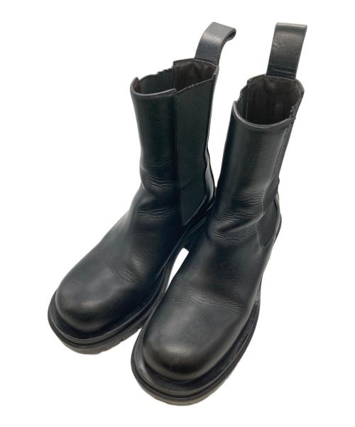 BOTTEGA VENETA（ボッテガベネタ）BOTTEGA VENETA (ボッテガベネタ) ラグチェルシー/サイドゴアブーツ ブラック サイズ:37の古着・服飾アイテム