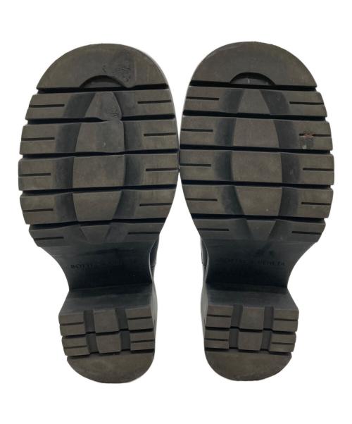 BOTTEGA VENETA（ボッテガベネタ）BOTTEGA VENETA (ボッテガベネタ) ラグチェルシー/サイドゴアブーツ ブラック サイズ:37の古着・服飾アイテム