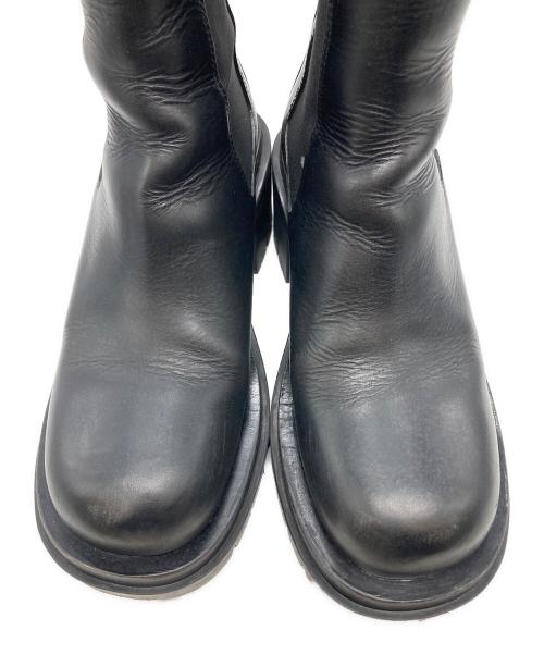 BOTTEGA VENETA（ボッテガベネタ）BOTTEGA VENETA (ボッテガベネタ) ラグチェルシー/サイドゴアブーツ ブラック サイズ:37の古着・服飾アイテム