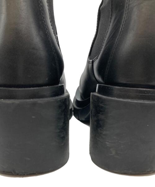BOTTEGA VENETA（ボッテガベネタ）BOTTEGA VENETA (ボッテガベネタ) ラグチェルシー/サイドゴアブーツ ブラック サイズ:37の古着・服飾アイテム