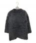 ticca (ティッカ) ウールファーノーカラーコート ブラック サイズ:F：7000円