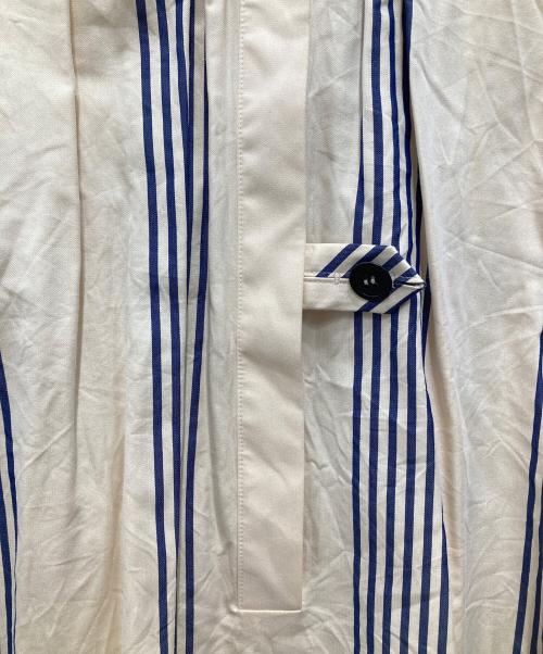 IRENE（アイレネ）IRENE (アイレネ) Crispy Band Collar Shir/クリスピー・バンドカラーシャツ アイボリー サイズ:36の古着・服飾アイテム