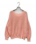 Spick and Span (スピック＆スパン) ペーパーヤーン2WAYルーズプルオーバー ピンク サイズ:不明（実寸をご確認ください）：6000円